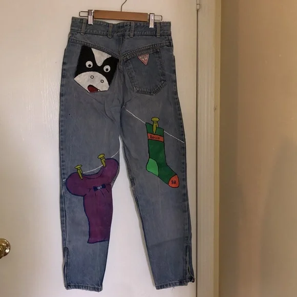 Vintage Guess High waisted jeans - Picture 5 of 10